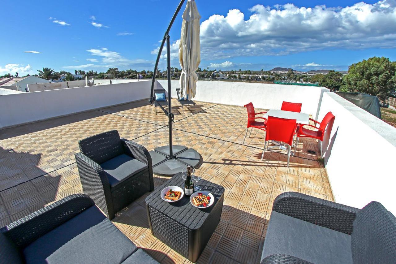 Nice 2 Bedroom Flat With Big Pools And Big Terrace Parque Don Jose, 313 Costa Del Silencio Exteriör bild